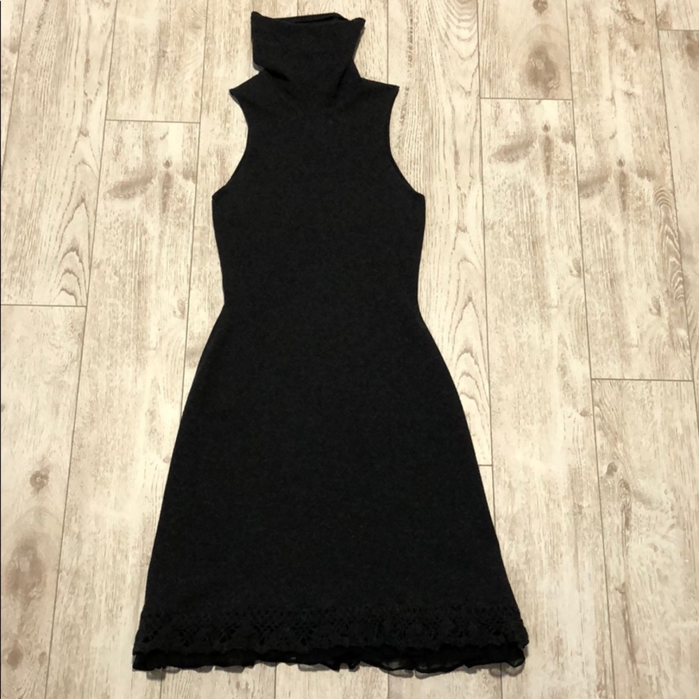 TWIN-SET wool cashmere sleeveless dress S